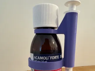 Acamoli syringe holder