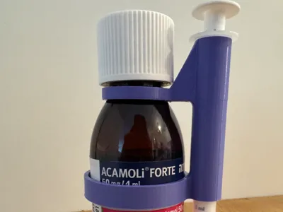 Acamoli syringe holder