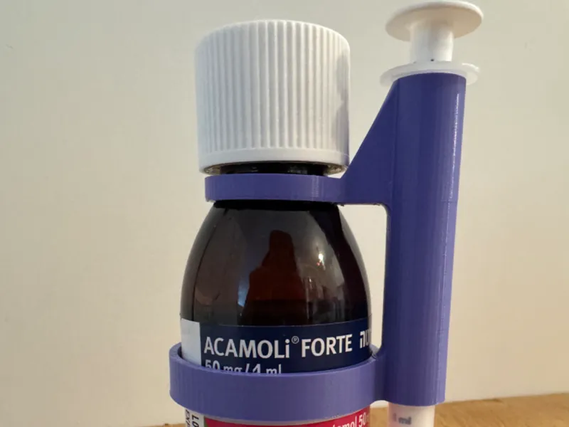 Acamoli syringe holder