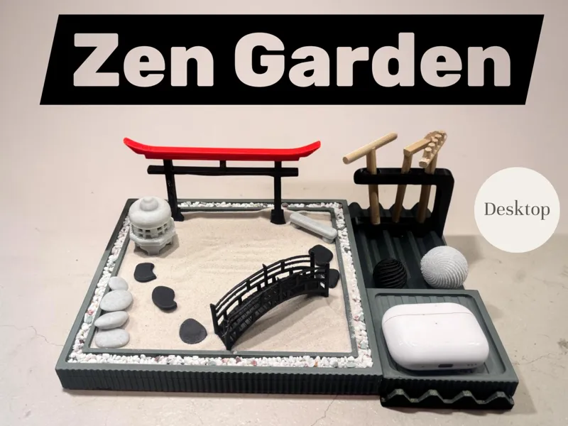 Zen Garden Desk Top