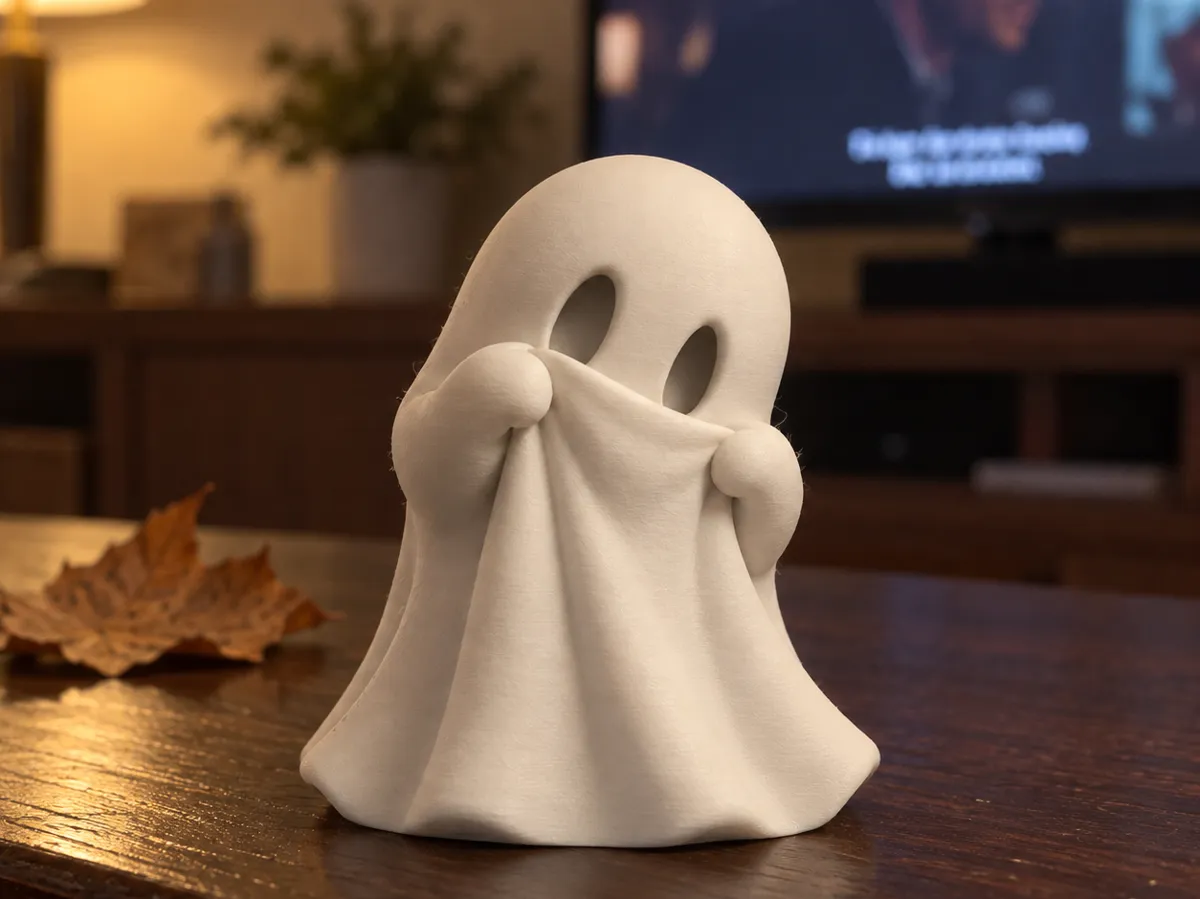 Shy Little Ghost | Cute Halloween Mini