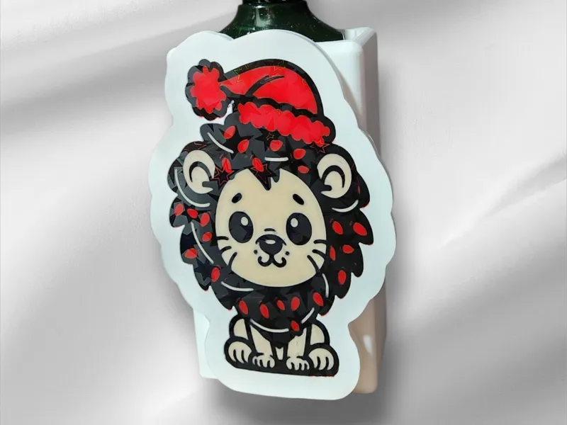 Lion Christmas FOAM Bath and Body Soap Holder