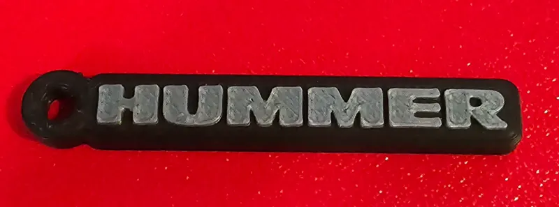 Portachiavi Logo Hummer OLD