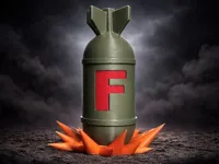 F Bomb Exploding V2 NO AMS 