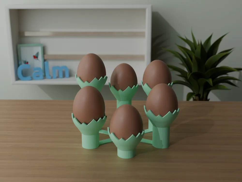 Easter Egg Modular Stand - Free 3D Print Model - MakerWorld