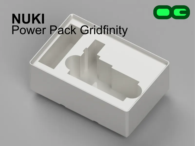 Nuki Power Pack Gridfinity Bin