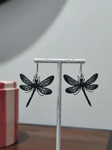 Pendientes: Aretes Dragonfly Shadow — vista de referencia 3