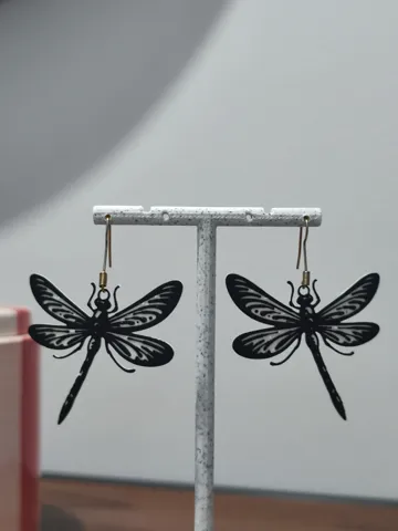 Pendientes: Aretes Dragonfly Shadow — vista de referencia 4