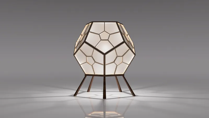 Dodecahedron Lamp