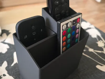 Container for remote control and more