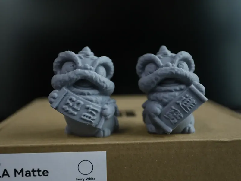 国潮萌趣 招财进宝醒狮一对