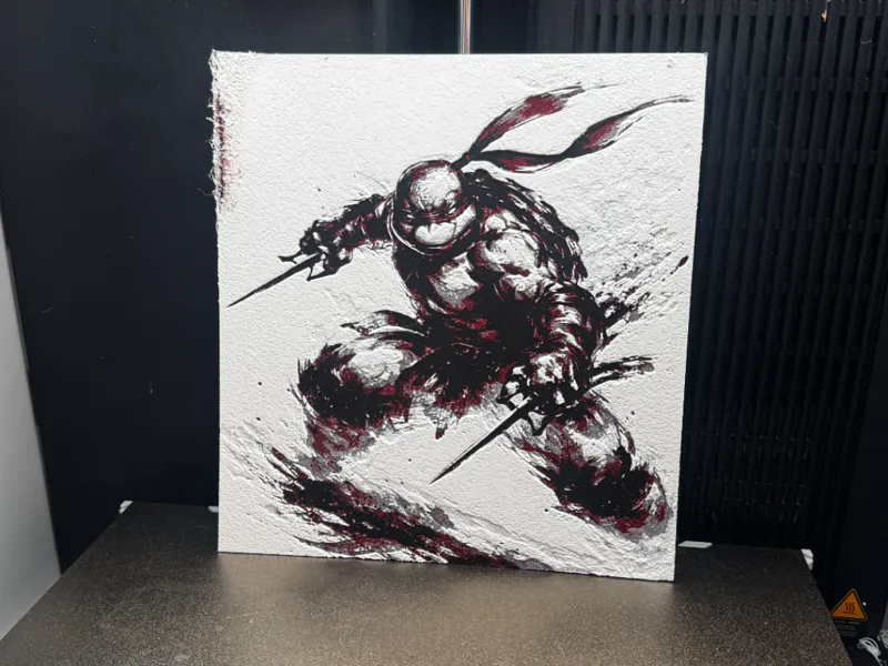 Ralphael Hueforge/Canvas Art Print TMNT