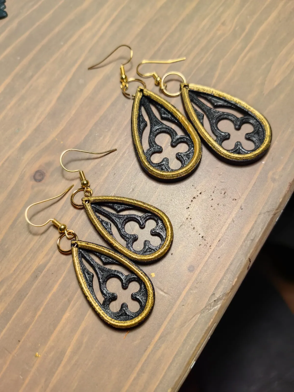 Gothic Drop Earrings view 3