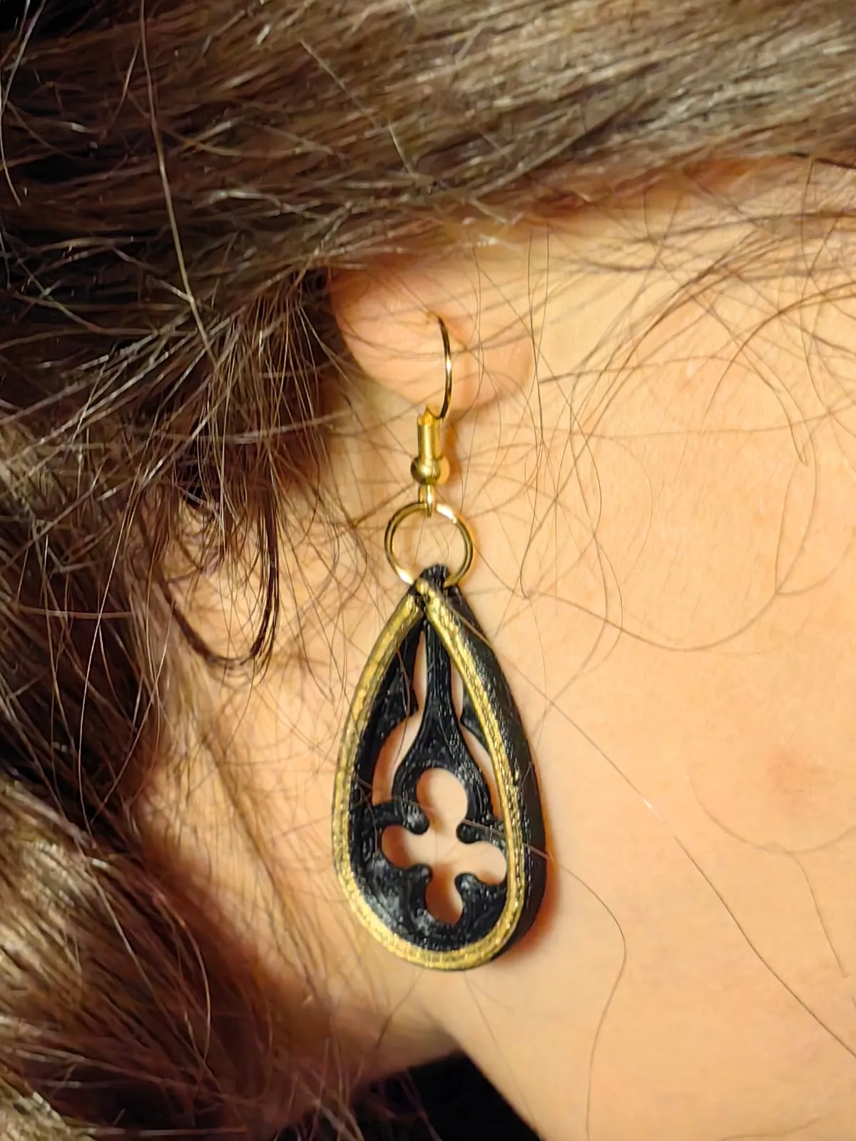 Gothic Drop Earrings view 2