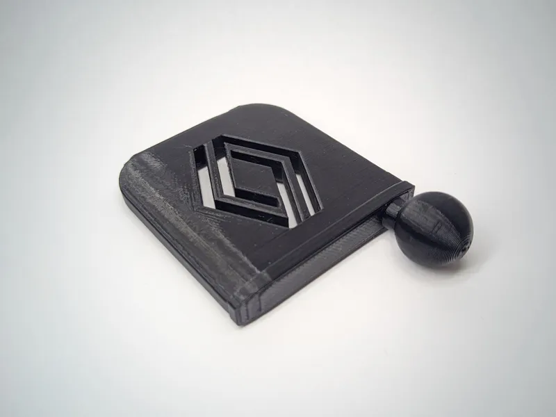 Renault Laguna 3 key slot adapter for phone holder