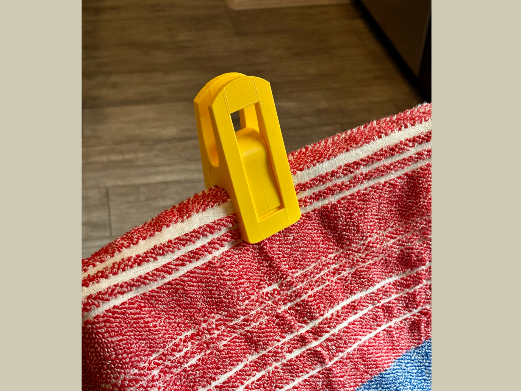 Beach Towel & Patio Chair Spring Clip
