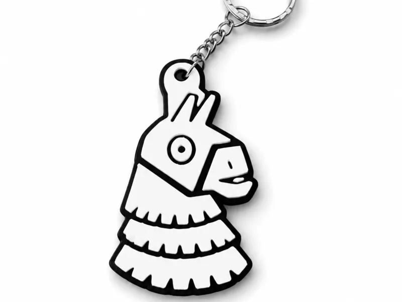 Fortnite Llama Keychain