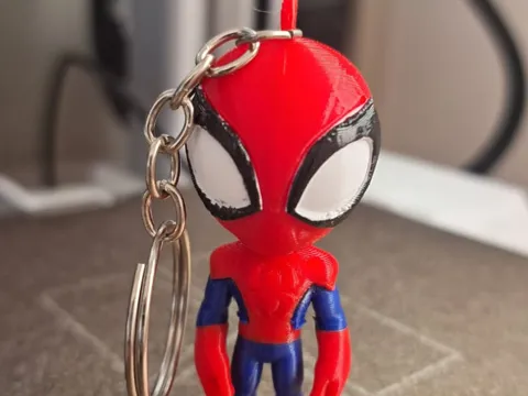 Llavero: Homem Aranha chaveiro SEM AMS — referencia de MakerWorld
