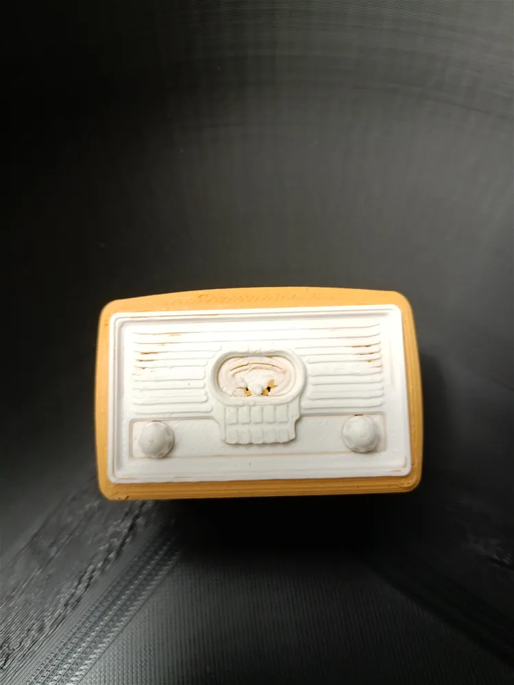 Fallout retro radio - Free 3D Print Model - MakerWorld