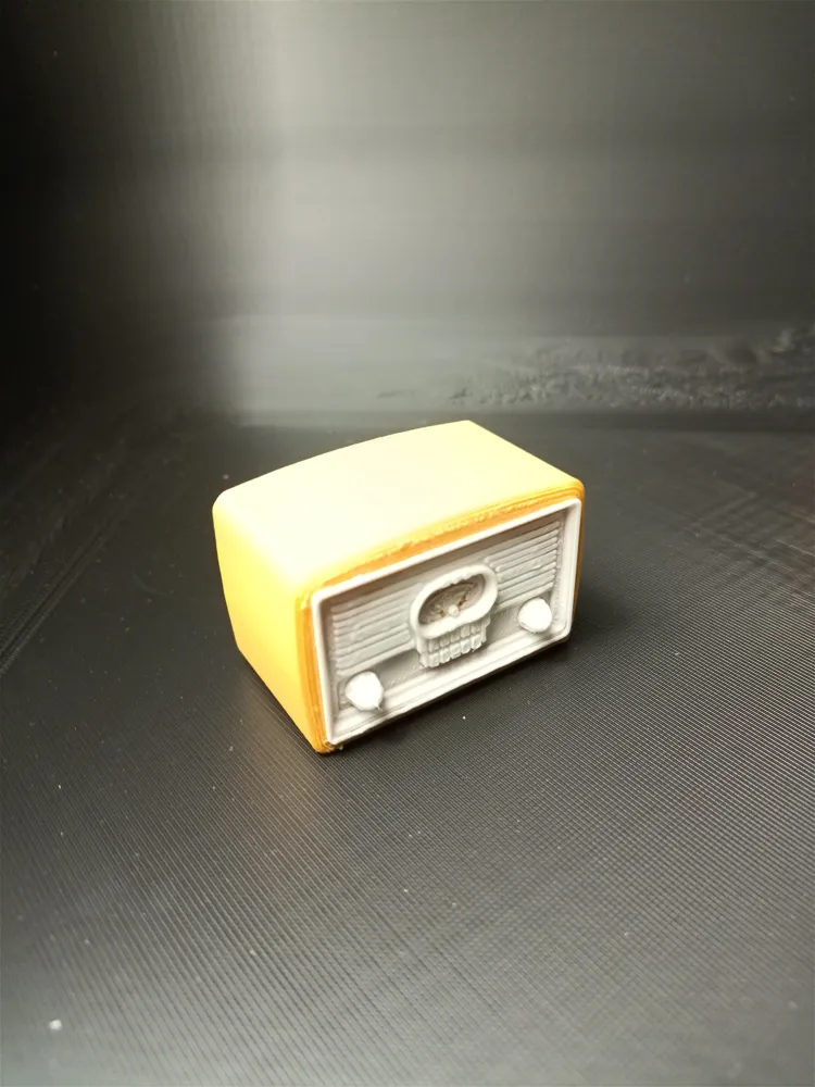 Fallout retro radio - Free 3D Print Model - MakerWorld