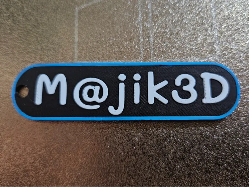Porte clef M@jik3D