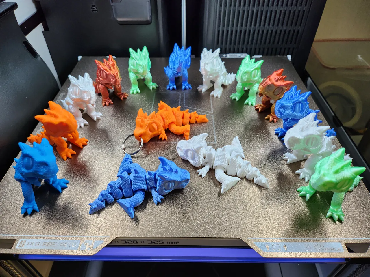 Baby Flexi dragon view 2