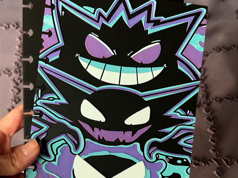 A5 disc bound notebook Gengar NO AMS