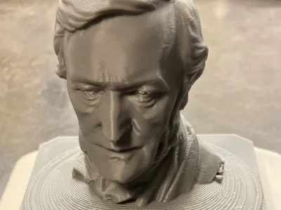 Richard Wagner Bust approx. 7 cm tall 3D Print with AI