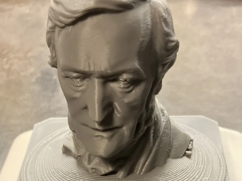 Richard Wagner Büste ca. 7 cm hoch 3D Druck mit KI