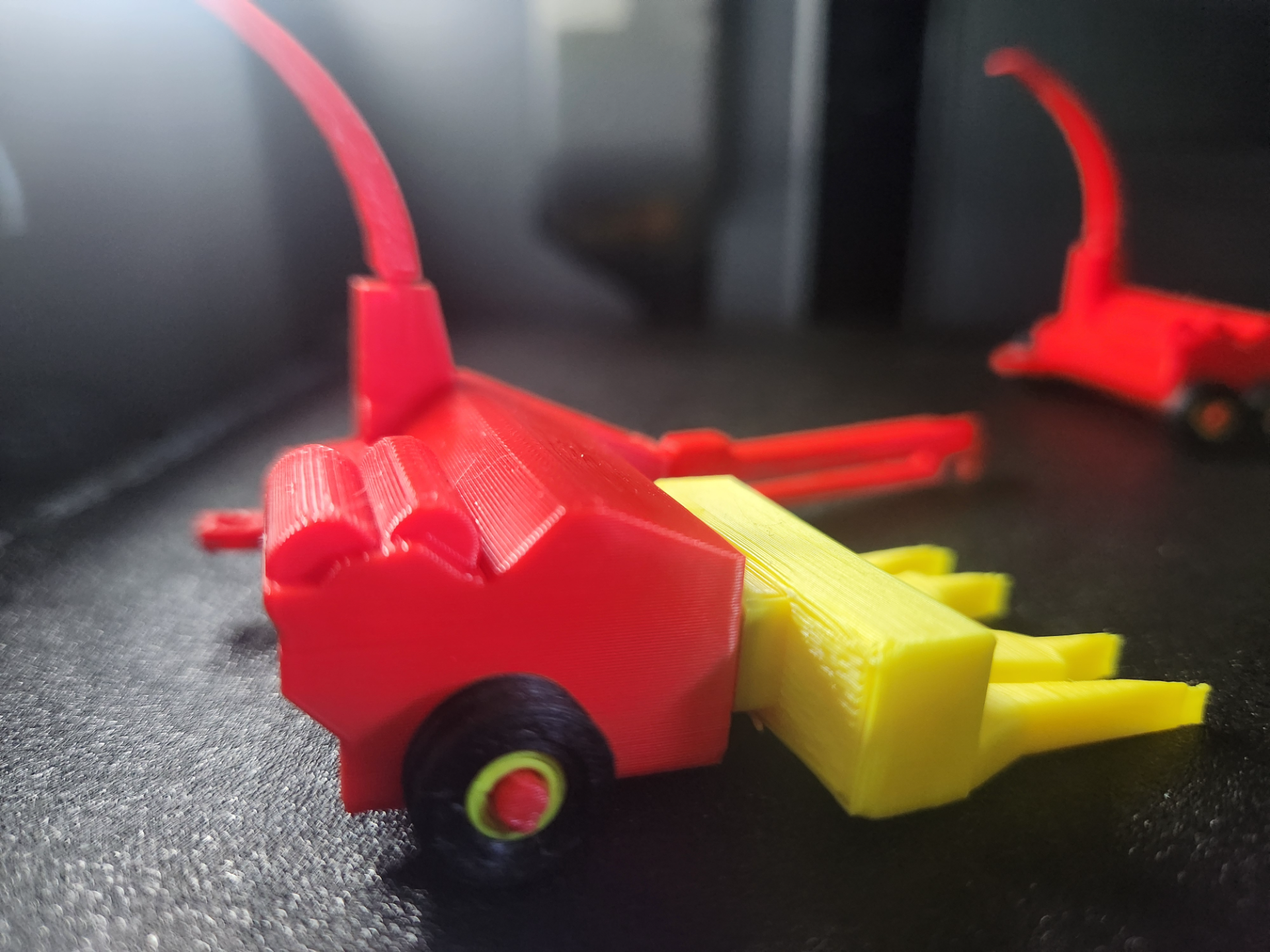 1/64th pulled forage harvester 3D model