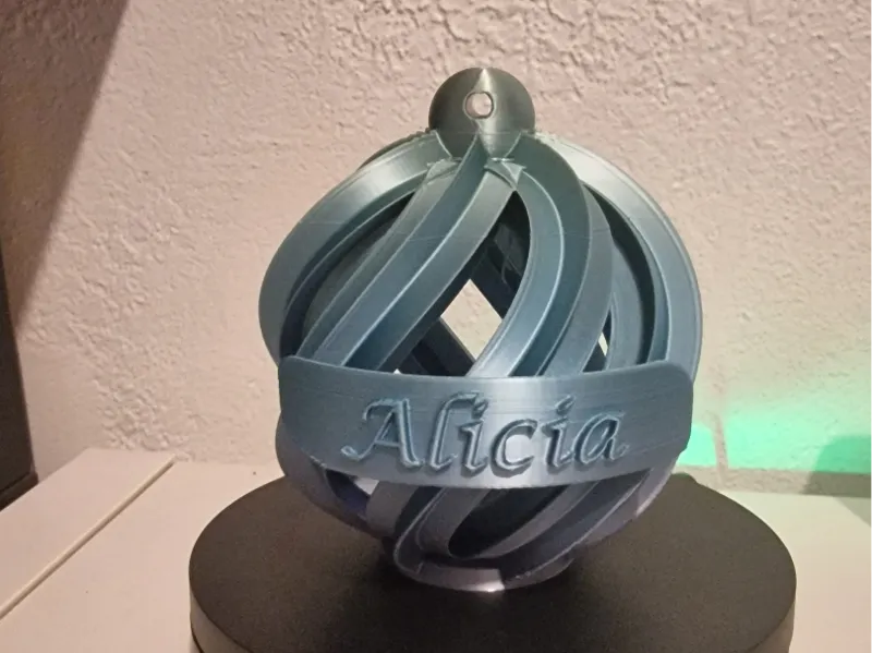 boule de noel personnalisable