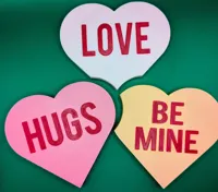 Candy Hearts Separate Prints