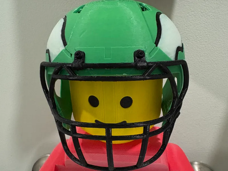 Brick Man Toilet Paper Holder - Eagles Helmet