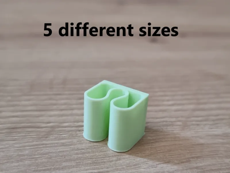 Simple cable holder - Multiple sizes