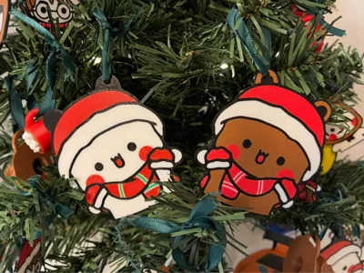 Bubu and Dudu Christmas Tree Oranment