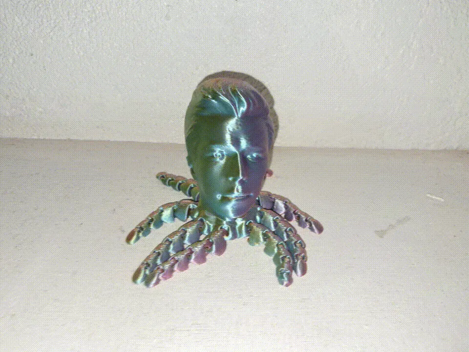 Le Ricktopus — pieuvre façon Rick Astley