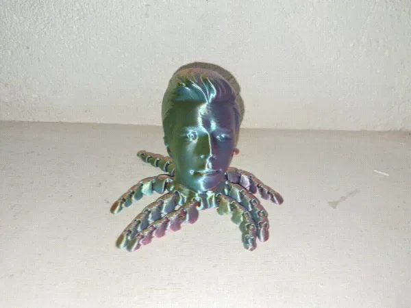 Le Ricktopus — pieuvre façon Rick Astley