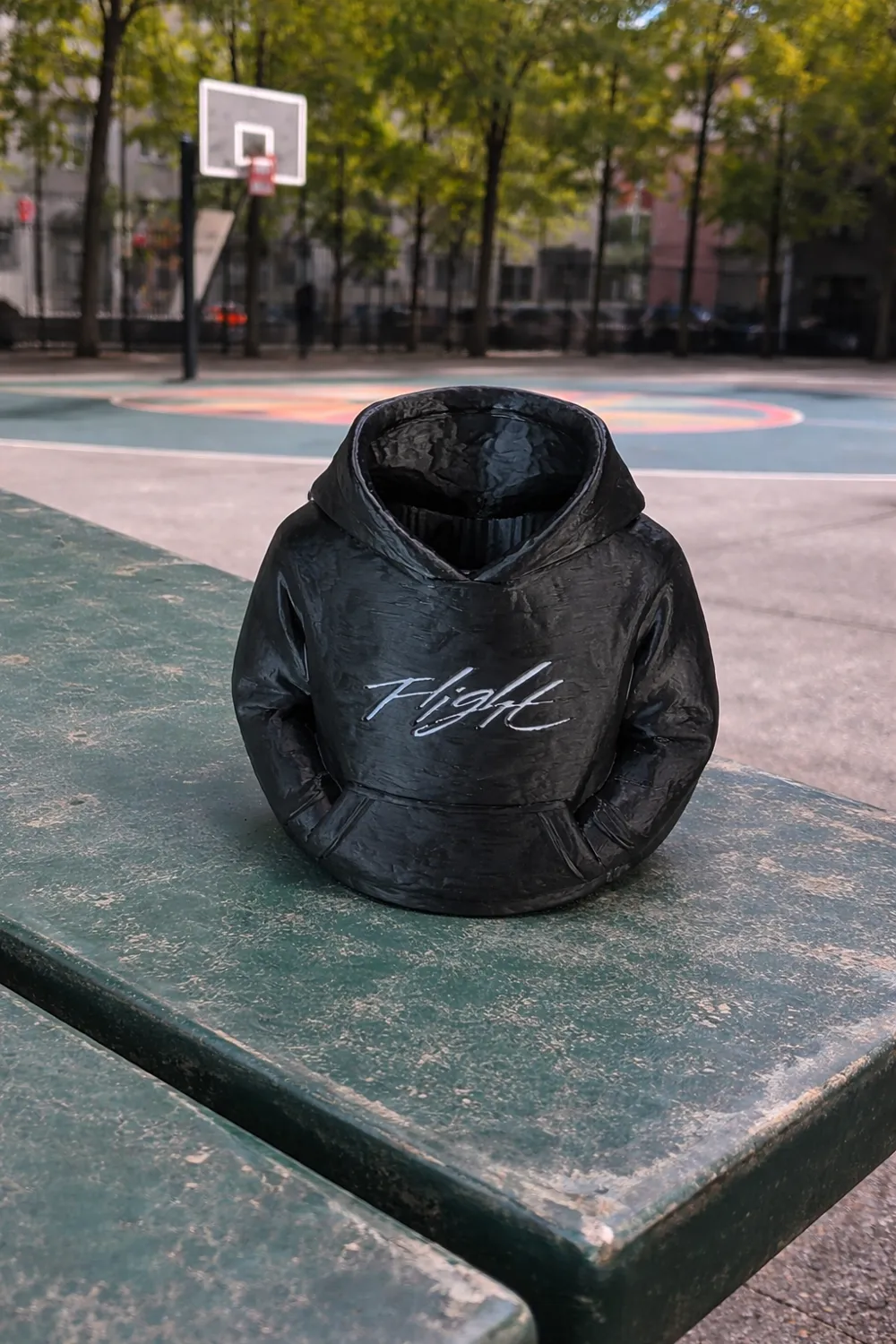 Basketball Jordan Flight Hoodie Desk Organizer - Free 3D Print Model ...