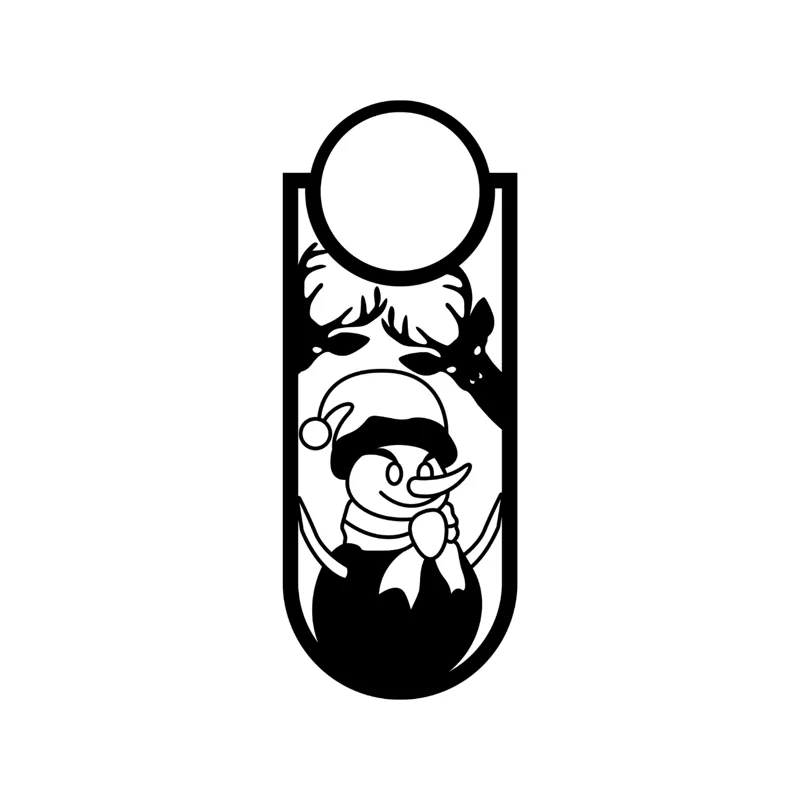 Christmas door knob decoration 5