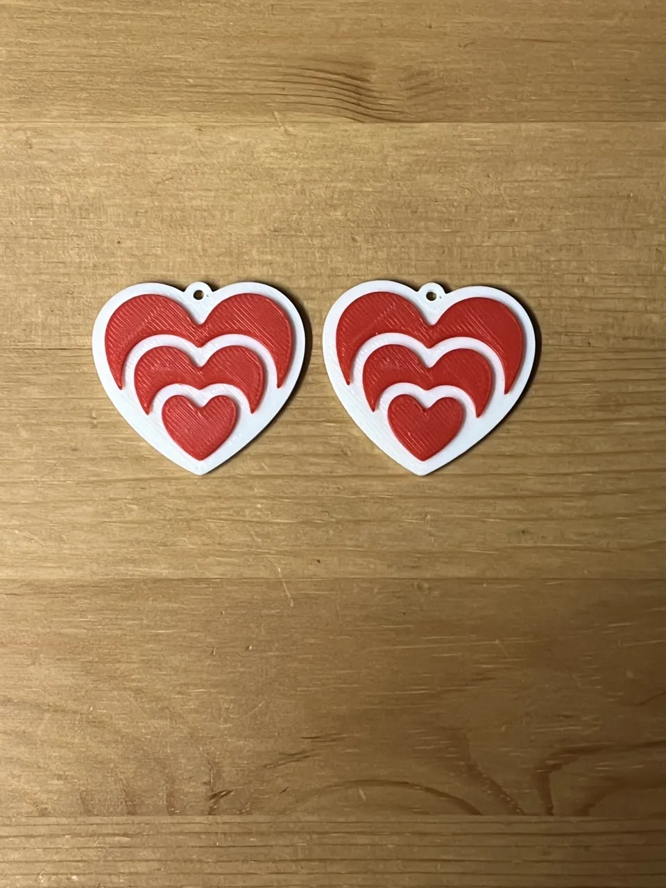 heart earrings view 2