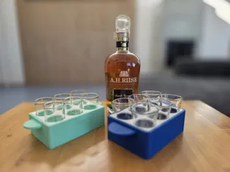 Shot Glass Holder | Diameter: 36 or 39 mm 