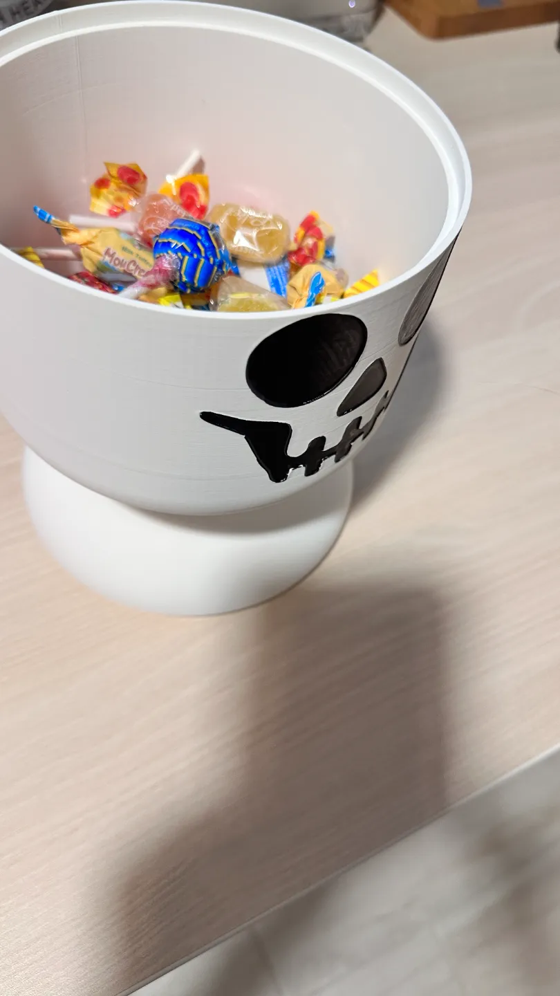 Skeleton Storage Head - BRICK by Emanuele MakerWorld: Download Free 3D ...