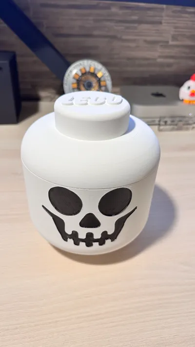 Skeleton Storage Head - BRICK by EmanueleMakerWorld: Download Free 3D ...
