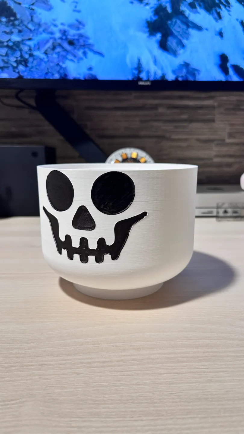 Skeleton Storage Head - BRICK by Emanuele MakerWorld: Download Free 3D ...