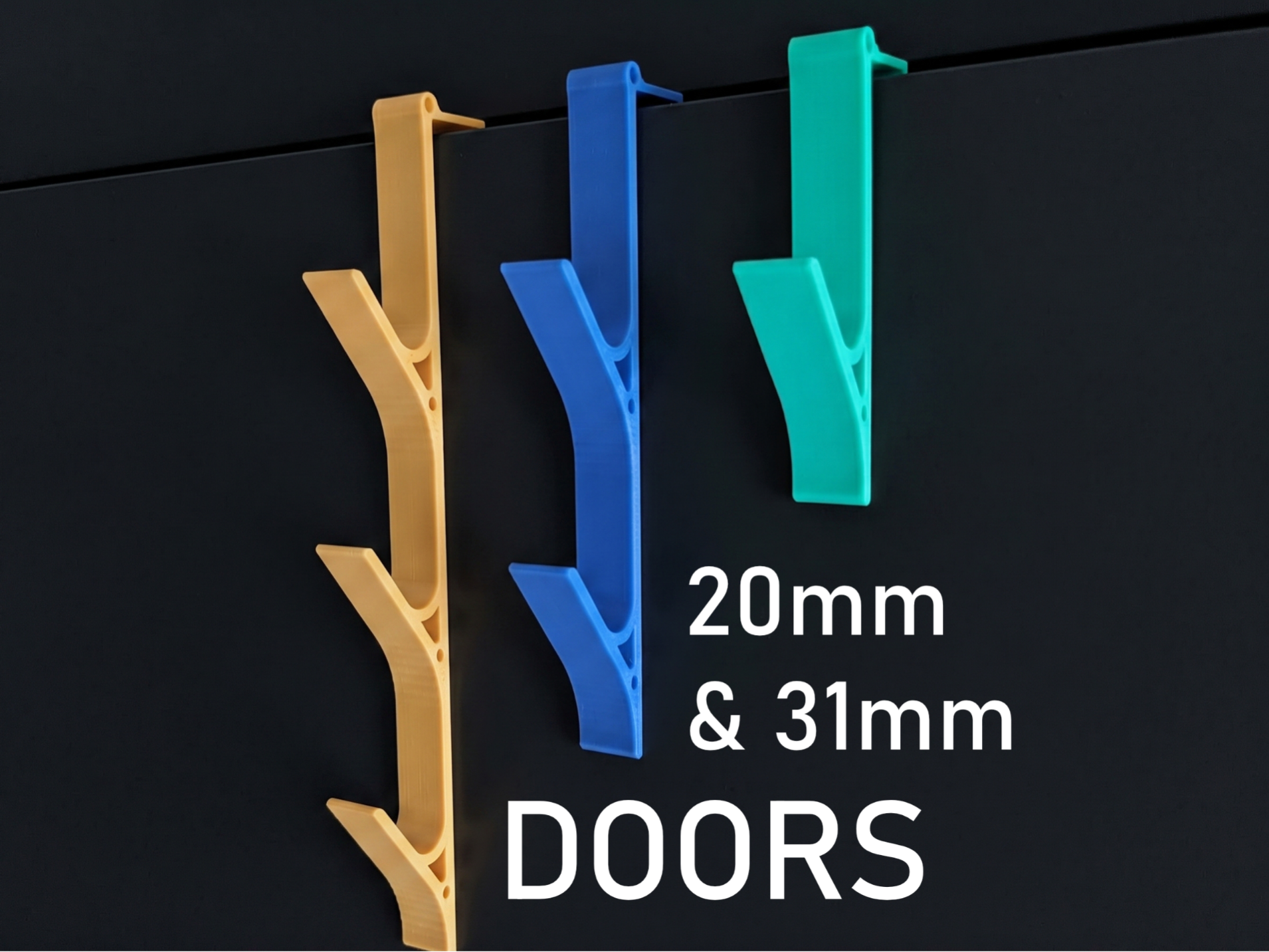 Reinforced Over-the-Door Hook V2 Updated