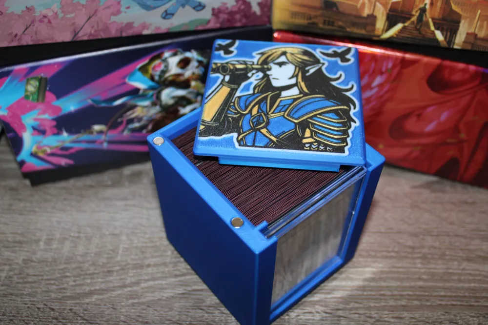 MTG EDH Commander Showcase Deck Box - Edric by Westly - MakerWorld