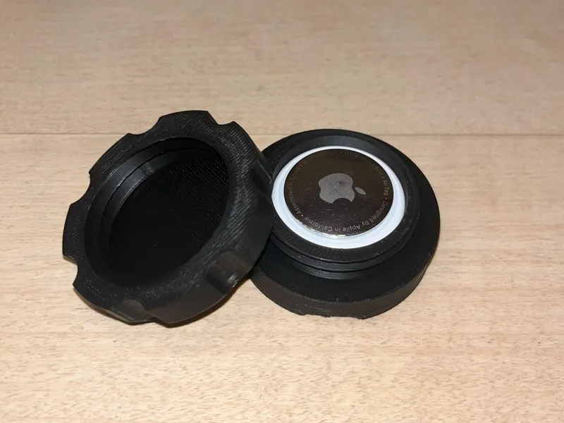 robuster AirTag-Halter für Kabelbinder