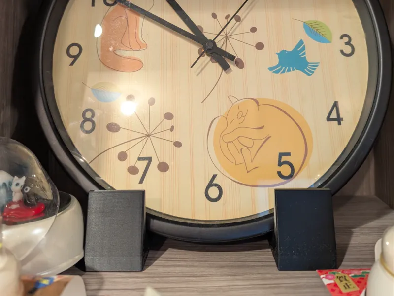 Sturdy Wall Clock Stand