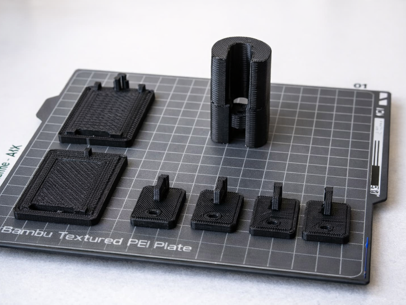 TEST! Mehrere Drucke auf der A1 Mini Platte (2h)