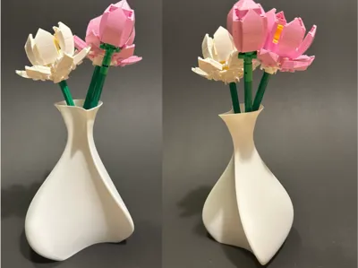 Modern Twisted Vase